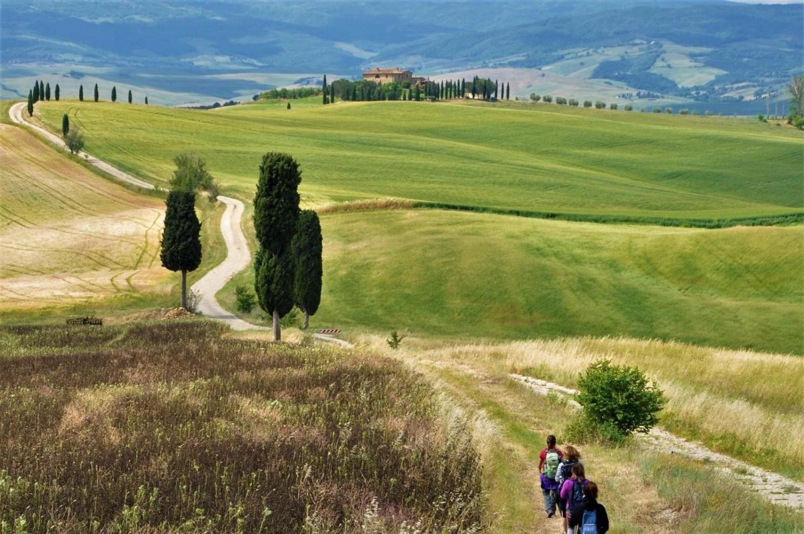 Agriturismo Le Sorbelle D'Orcia Con Piscina Pienza Esterno foto