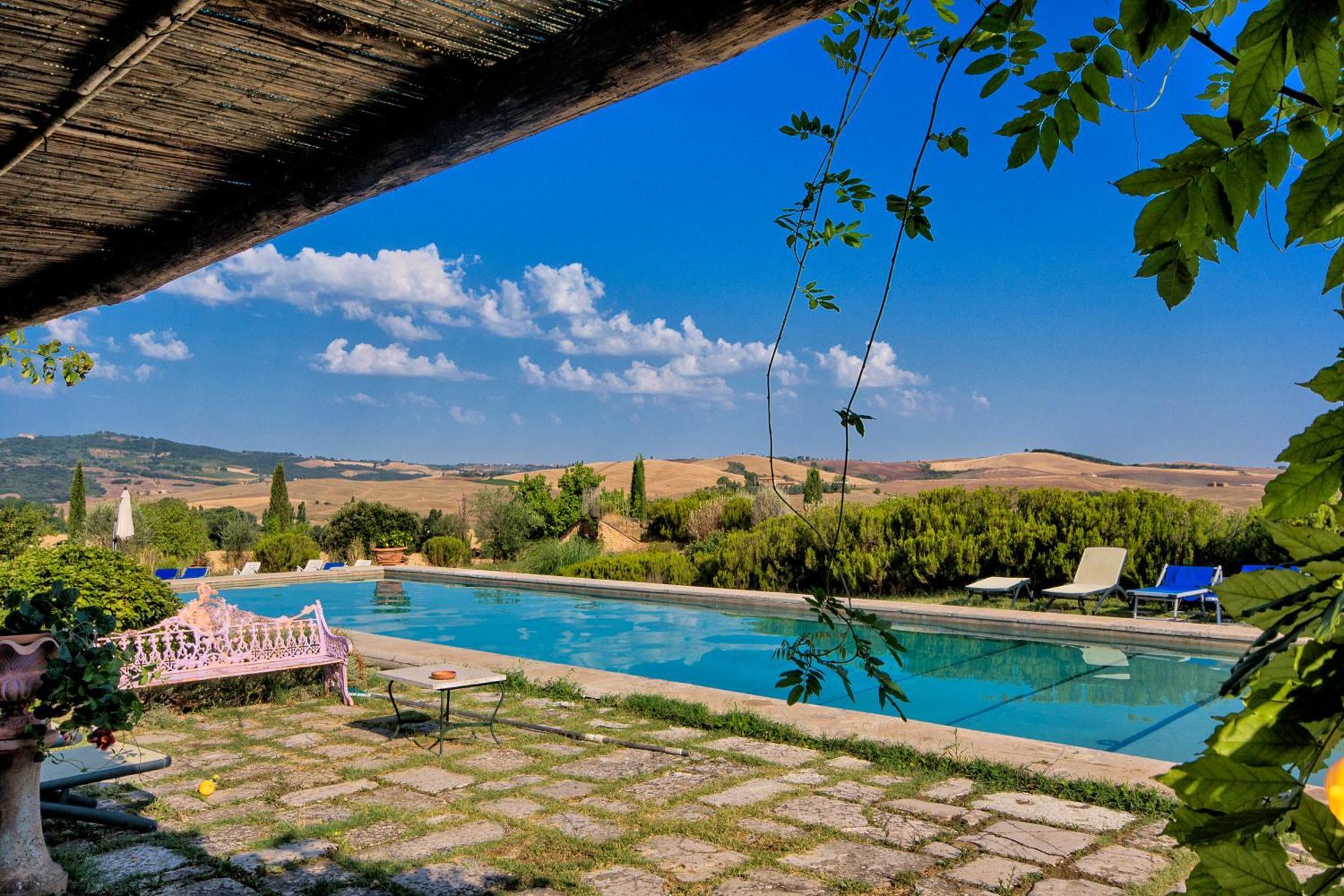 Agriturismo Le Sorbelle D'Orcia Con Piscina Pienza Esterno foto