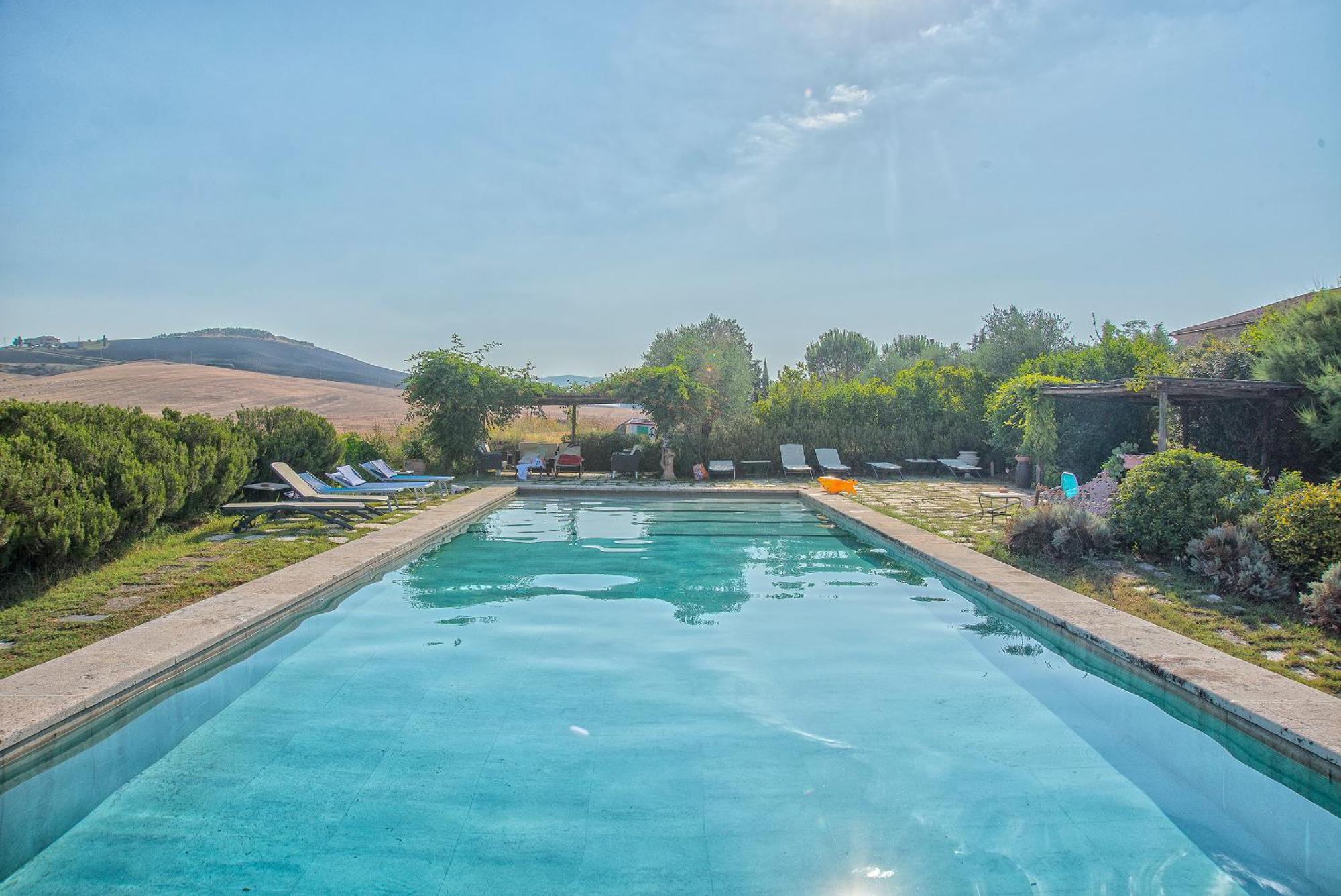 Agriturismo Le Sorbelle D'Orcia Con Piscina Pienza Esterno foto