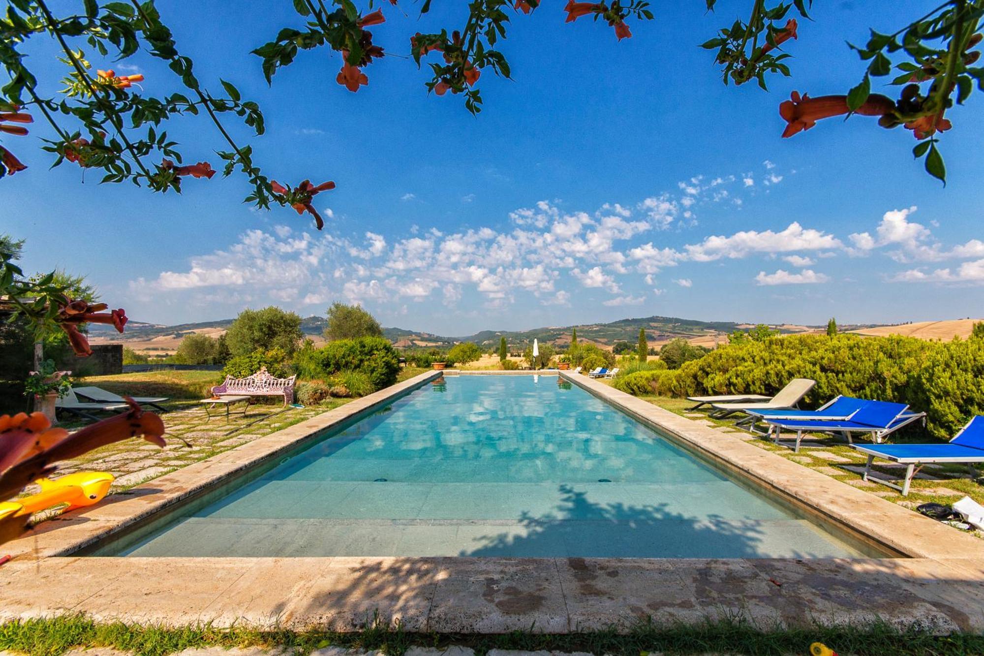 Agriturismo Le Sorbelle D'Orcia Con Piscina Pienza Esterno foto