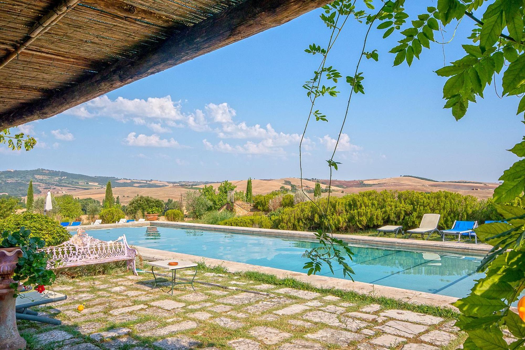 Agriturismo Le Sorbelle D'Orcia Con Piscina Pienza Esterno foto