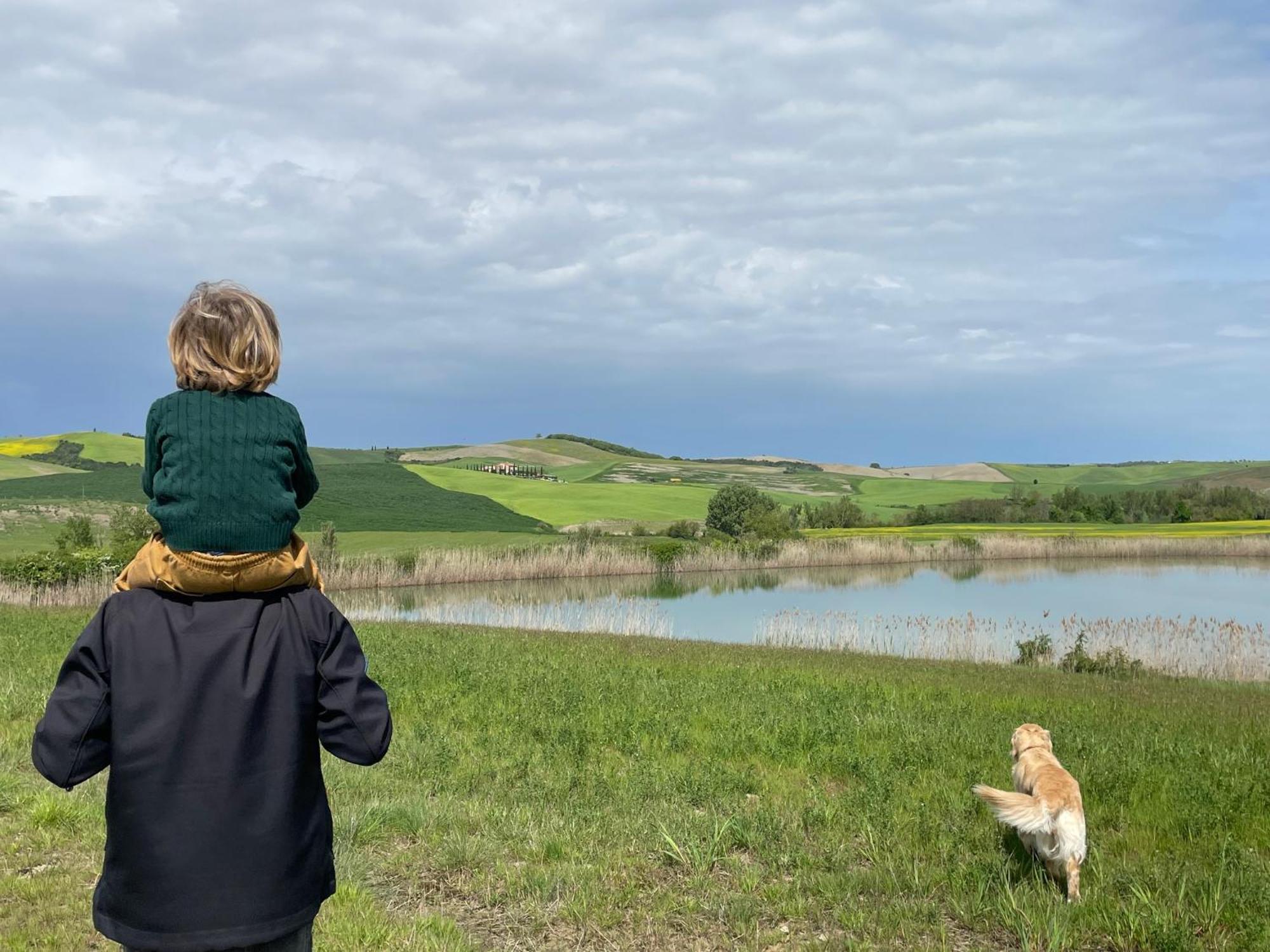 Agriturismo Le Sorbelle D'Orcia Con Piscina Pienza Esterno foto